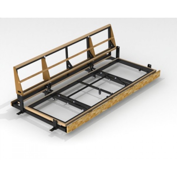 Duvara Sıfır Yüksek Ayak Üçlü Somya